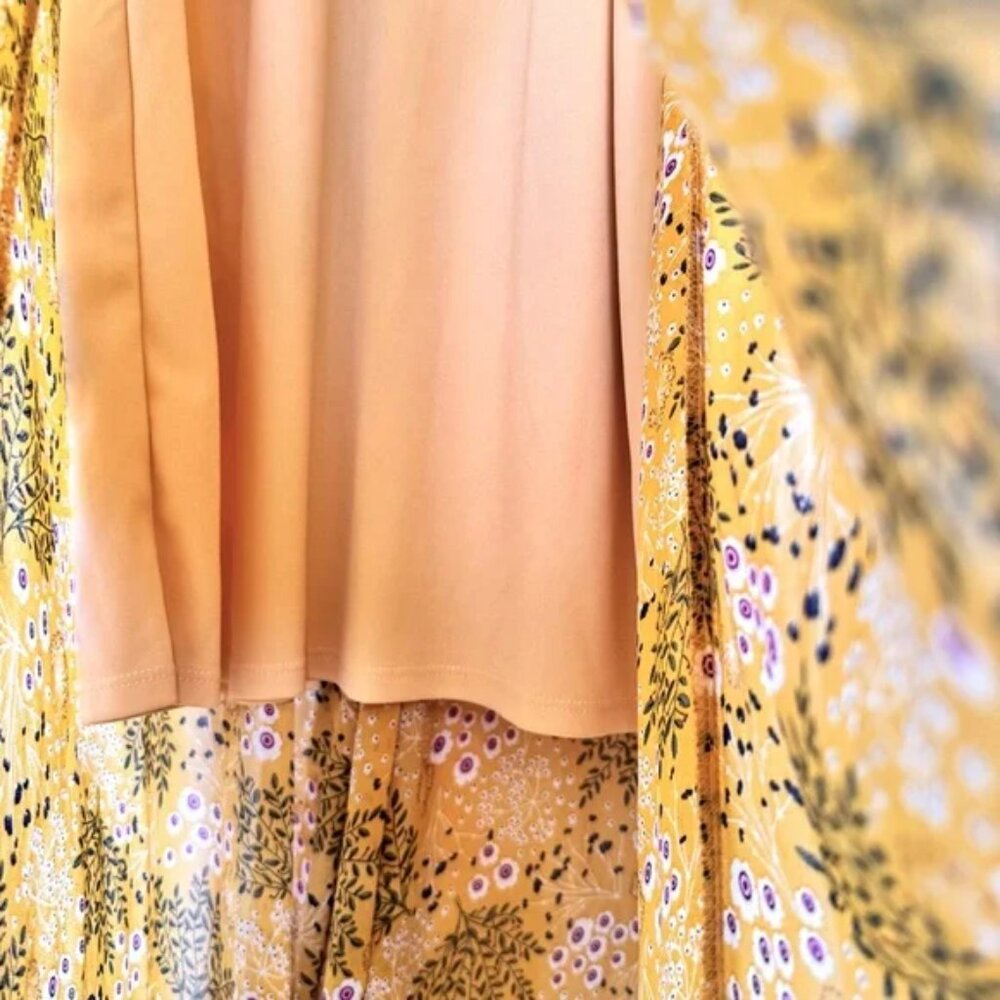 Emma & Michele Yellow Floral Maxi Dress - Picture 5 of 8